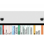 WhiteCoat Clipboard® Trifold - White Physical Therapy Edition